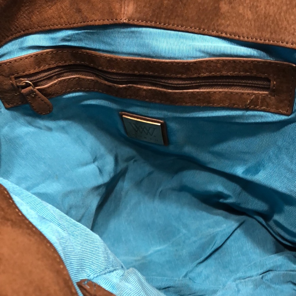 Worth New York Suede Studded Shoulder Bag - Picture 8 of 10